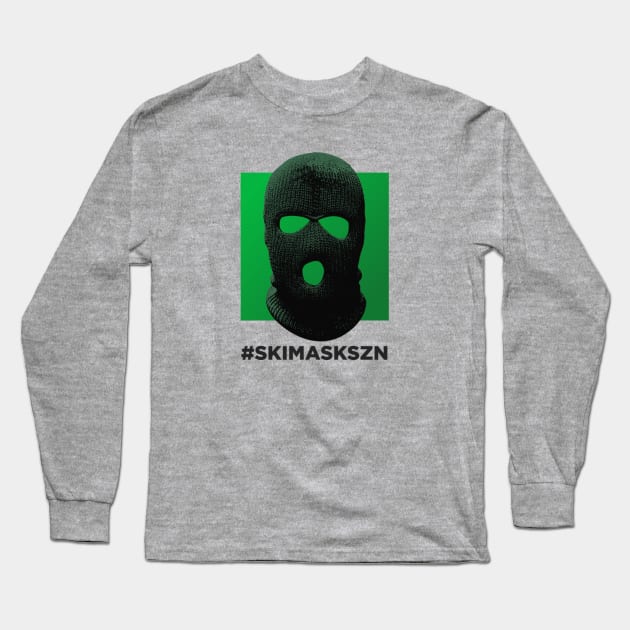 Ski Mask Szn Long Sleeve T-Shirt by Philly Drinkers